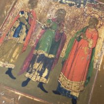 Св. мученики Самон, Гурий, Авив. Ковчег. Российская Империя до 1917 г.