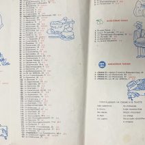 Карта "Магазины Владивостока". Тип. изд. "Красное знамя" ГУГК СССР 1990 г.