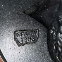 Панно "Пушкин А.С." Каслинское чугунное литье. СССР 1983 г.