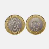Словения 3 евро 2009 г. Европейский союз (Евро). 100 лет первому авиаполету. Эдвард Ружан. Монетный двор Финляндия