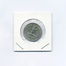 США 1/4 доллара (25 центов) 1990 г. "D" Вашингтонский Квотер. Монетный двор США, Денвер (Знак D)