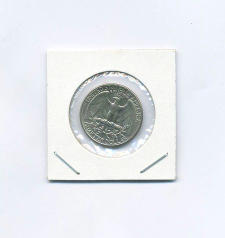 США 1/4 доллара (25 центов) 1990 г. "D" Вашингтонский Квотер. Монетный двор США, Денвер (Знак D)