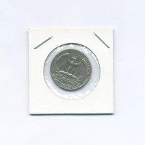 США 1/4 доллара (25 центов) квотер 1973 г. "D" Вашингтонский Квотер. Монетный двор США, Денвер (Знак D)