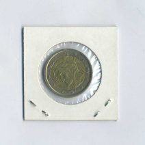 Италия 2 евро 2002 г. Данте Алигьери. Монетный двор Рим, Италия (Знак R)