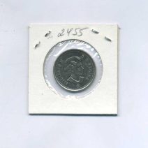 Канада 25 центов 2006 г. Олень. Отметка монетного двора: "Кленовый лист". Монетный двор Оттава