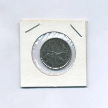 Канада 25 центов 2006 г. Олень. Отметка монетного двора: "Кленовый лист". Монетный двор Оттава