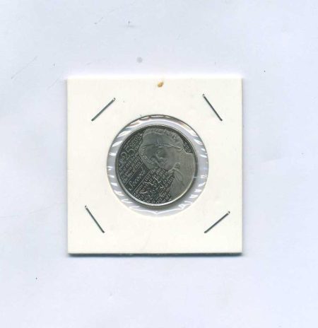 Канада 25 центов 2008 г. Война 1812 года - Лора Секорд. Монетный двор Оттава