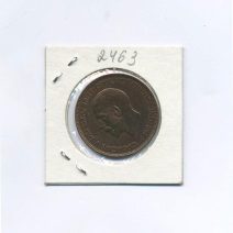 Великобритания 1 пенни 1936 г. Сидящая Либертина "Британия". Король Великобритании и Северной Ирландии Георг V