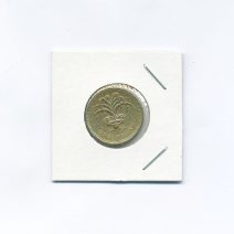 Великобритания 1 фунт 1985 год. Лук-порей. Королева Елизавета II. Монетный двор Великобритания, Ллантризант