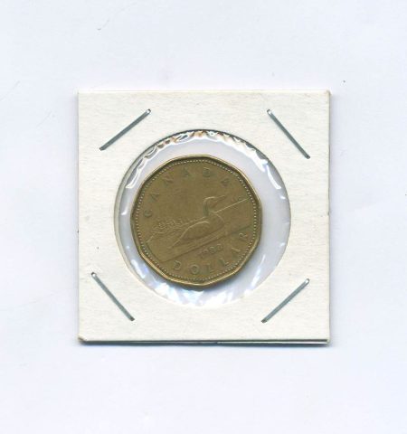 Канада 1 доллар 1988 г. Утка Гагара. Монетный двор Канада