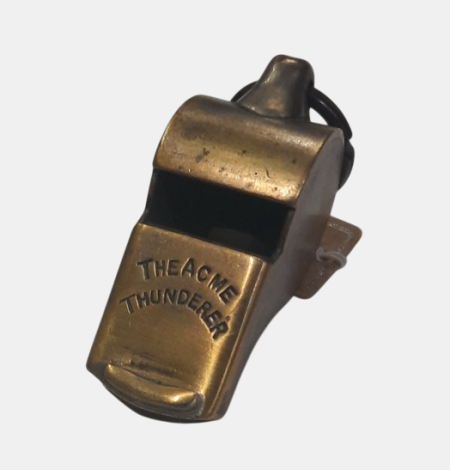 Свисток полицейский "The Аcme thunderer". Англия, первая половина ХХ в.