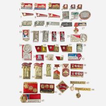 Области, города, места Советского Союза