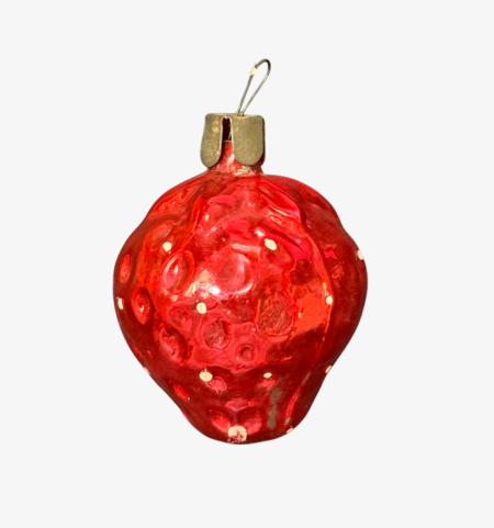 Игрушка елочная Клубничка. СССР 1970-е гг.