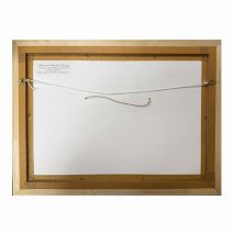 Репродукция дополненная живописными мазками "Гуляние по мосту через Золотой Рог в августе 2012 г. "