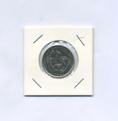 Канада 25 центов 2005 г. 100 лет провинции Саскачеван. Монетный двор Канада, Оттава (Знак "P")