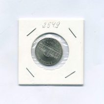 США 5 центов 2013 г. Джефферсон Никель - Томас Джефферсон (3-й президент США) / Зданик Монтичелло (США, Виргиния)