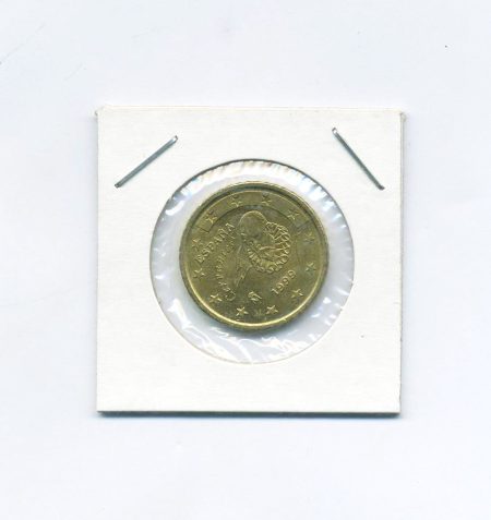 Испания 50 евроцентов 1999 г. Мигель Де Сервантес (испанский писатель). Монетный двор Испания