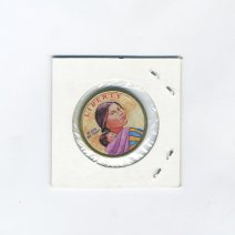 США 1 доллар 2010 г. Сакагавея (индейская женщина, участник экспедиции Льюиса и Кларка), Великий Закон мира