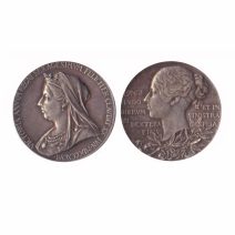 Жетон «В память 60-летия правления Королевы Виктории». Великобритания 1897 г.