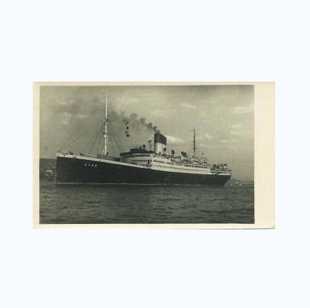 Владивосток. Пароход «Азия». Изд. Краевой Совет «Динамо». СССР 1957 г.