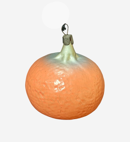 Игрушка елочная Мандаринка. СССР 1970-1980 гг.