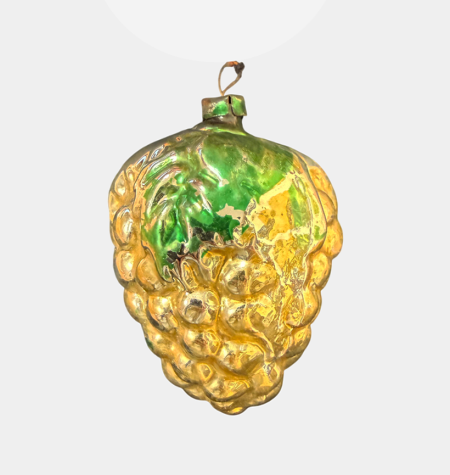 Игрушка елочная Виноград (большой). СССР 1970-1980 гг.