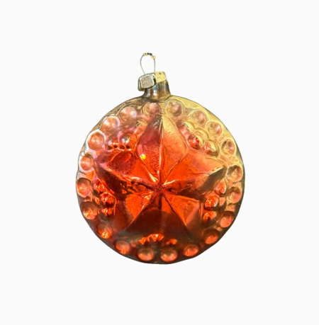 Игрушка елочная Звезда. СССР 1950-1960 гг.
