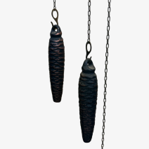 Часы настенные с кукушкой и двумя гирьками. Шварцвальд, Германия 1990-е гг.