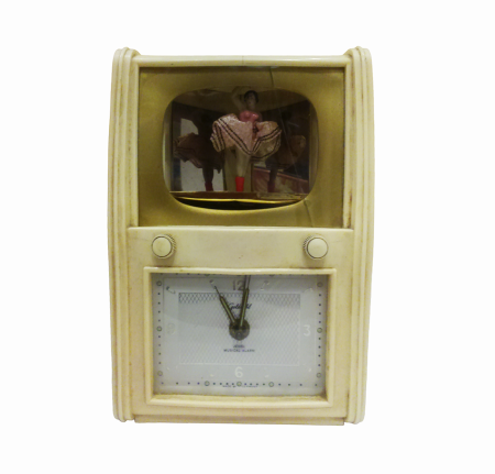 Часы настольные с балериной. Goldbuhl, Jewel Musical Alarm. Германия, 1960-е гг.