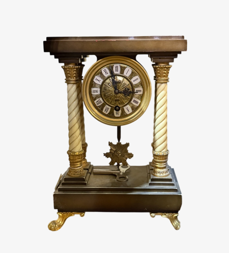 Часы каминные Schmid. Германия 1950-1960-е гг.