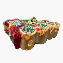 Игрушка елочная Паровоз (большой). Китай 2000-е гг.