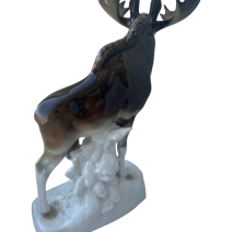 Лось. Автор Воробьев Б.Я. Модель 1951 г. Высота 37 см. Императорский ФЗ. РФ 2019 г.