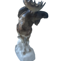 Лось. Автор Воробьев Б.Я. Модель 1951 г. Высота 37 см. Императорский ФЗ. РФ 2019 г.