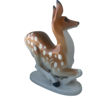 Пара Олень "Серый глаз" и Ланка "Хуа-Лу" (олень-цветок). Автор Воробьев Б.Я. Модель 1960 г. ЛФЗ 1991-е гг.