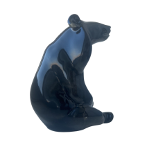 Большой гималайский медведь. ЛФЗ. Скульптор Веселов П.П. СССР 1980-е гг