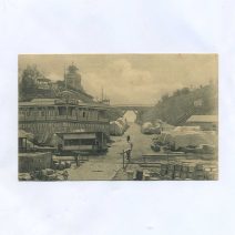 Кинешма. Главный съезд на Волгу к пароходным пристаням. Изд. В.И. Грибунина. Российская Империя до 1917 г.