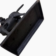 Конный всадник в фуражке. Касли. СССР 1959 г.