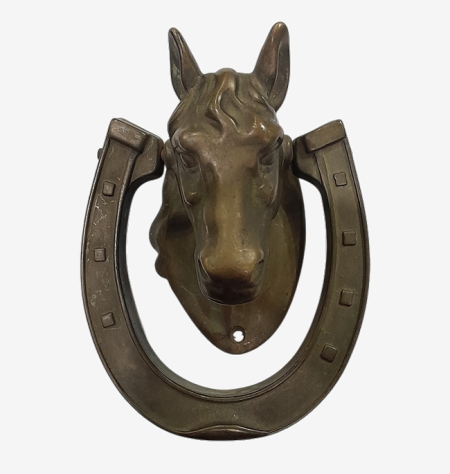 Молоток дверной "Лошадь с подковой". Европа XIX - первая треть ХХ в.