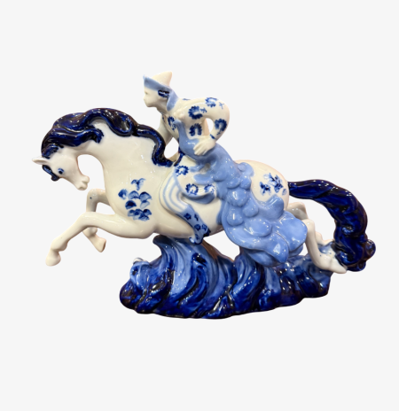 Иван-Царевич с Жар-Птицей на коне. ЛЗФИ. СССР 1960-е гг.