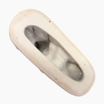 Жеребенок в цветах белый. СССР 1950-1970 гг.