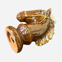 Зажигалка настольная "Лошадь". Керамика. Япония, середина XX в.