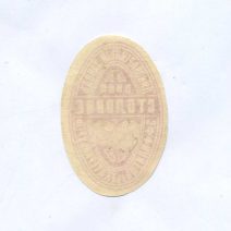 Этикетка Пиво столовое. Пивоваренный Завод Екатеринбурга Э.Ф. Филитцъ. Российская Империя до 1917 г.