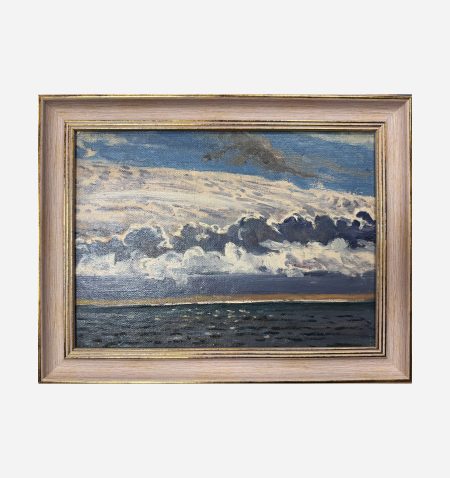 В море к вечеру. СССР 1961 г. Рыбачук И.В. 