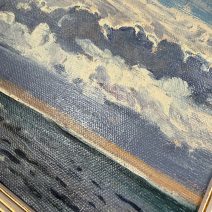 В море к вечеру. СССР 1961 г. Рыбачук И.В. 