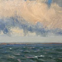 Морской пейзаж. 1972 г. Рыбачук И.В. 