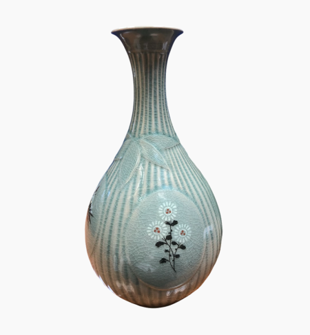 Ваза "4 сезона". Селадон. Корея XX в.