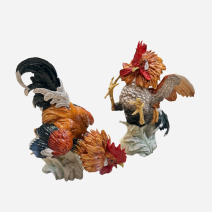 Петушиный бой (пара петухов). Испания, ALGORA. ХХ в.