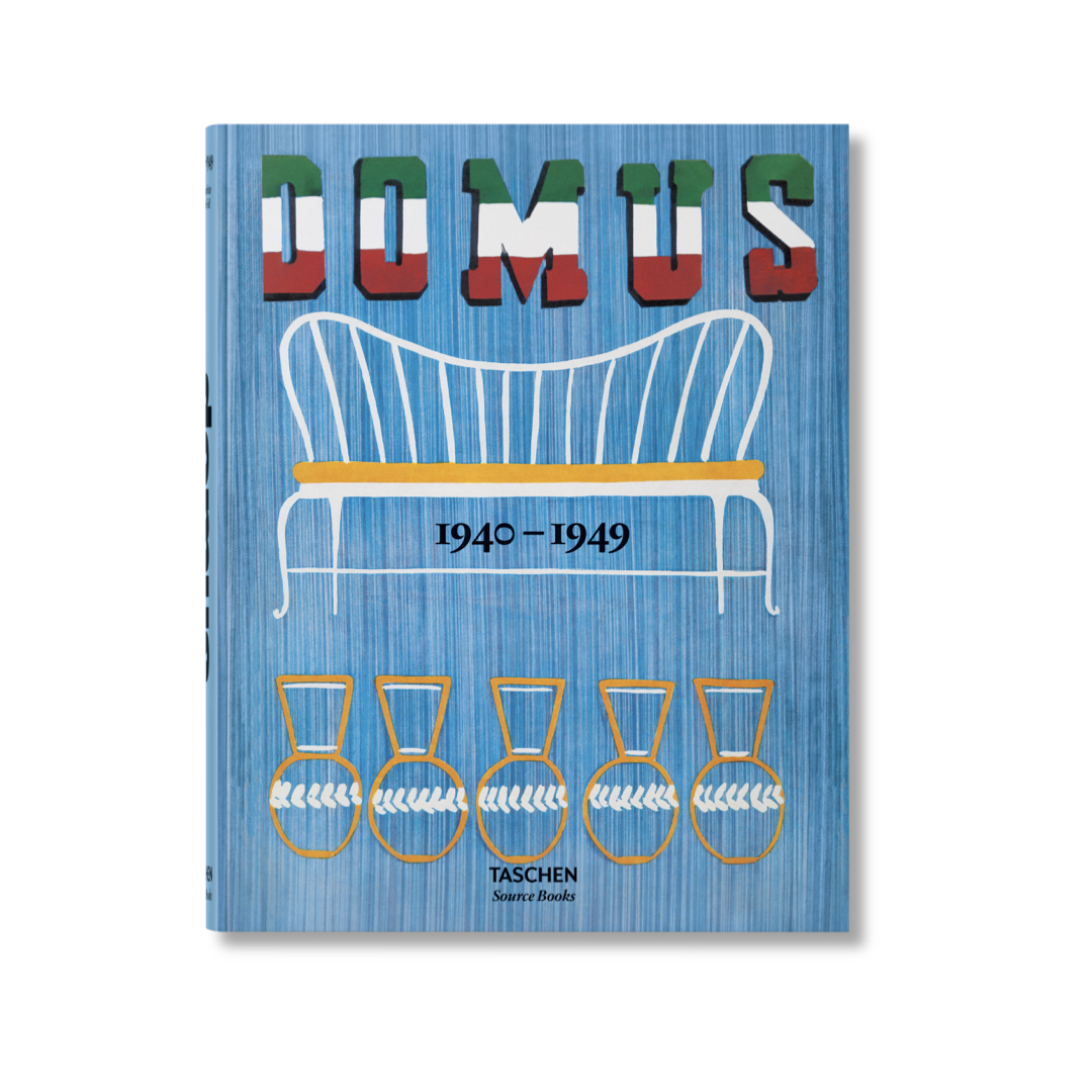Книга Domus 1940–1949. Taschen. Факсимильное переиздание. 2023 г.
