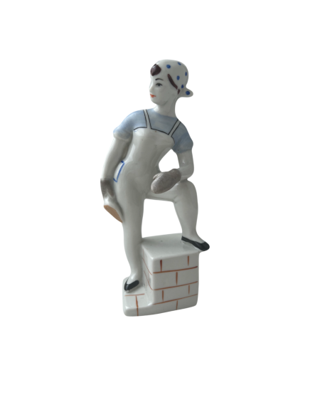 Штукатурщица Каменщица. Сысерть. СССР Украина 1960-е гг.