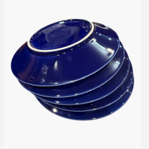 Набор из 5 стеклянных чаш с блюдцами Pierre Cardin. Япония, конец 1970-х – 1980-е гг.